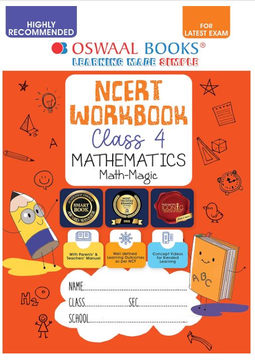 Oswaal NCERT Workbook Mathematics (Math Magic) Class 4